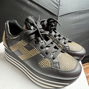 Brand New Hogan Club Bead Platform Sneakers
